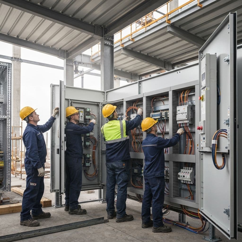 Equipe ATMI en intervention technique